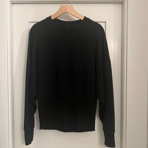 Athleta crop sweatshirt, size M